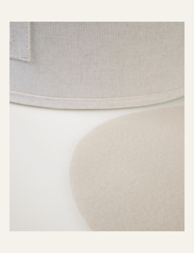 Oppbevaringsboks lys natur - 5