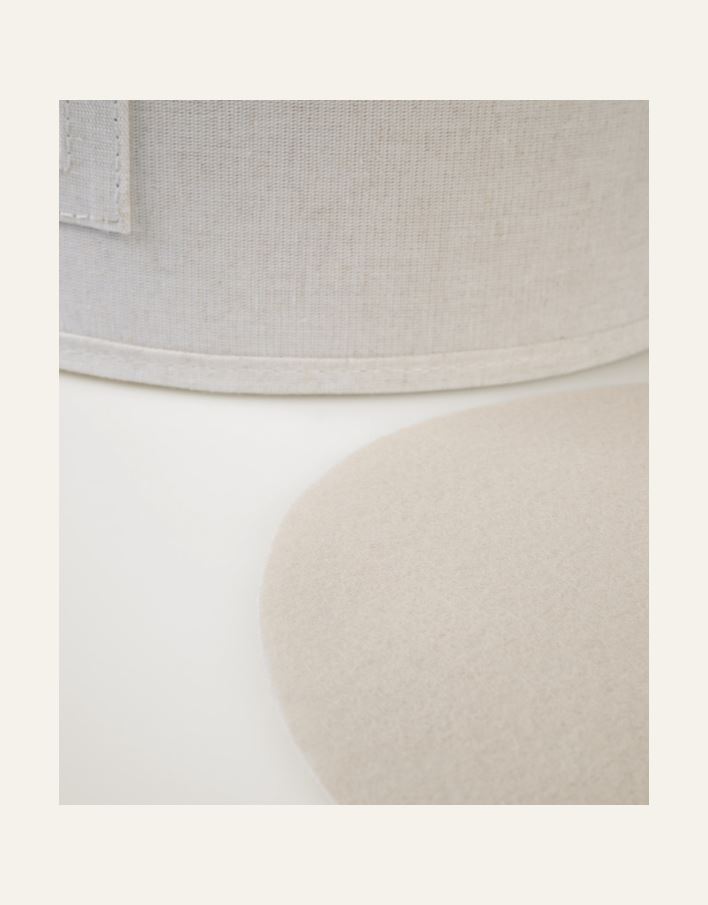 Oppbevaringsboks lys natur - 5