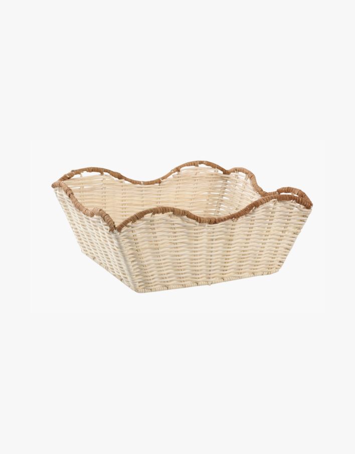 Kurv lys natur - 26x20x10,5 cm lys natur - 1