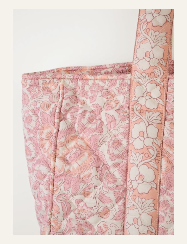 Liten tote bag multi rosa - 3