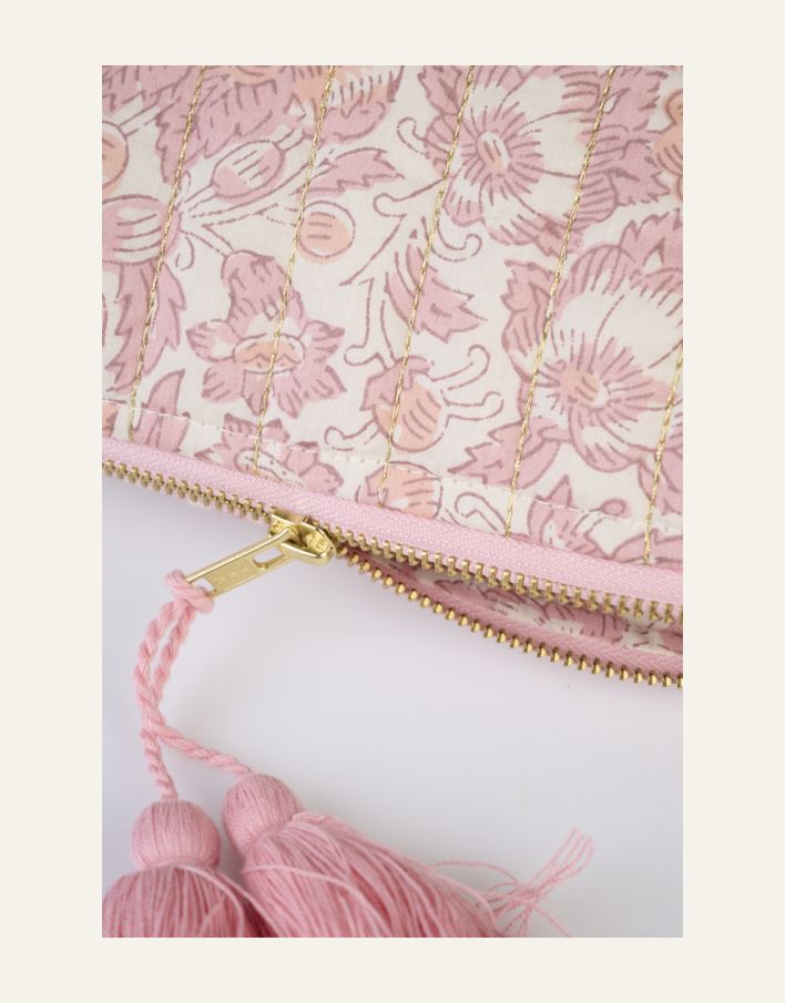 Toalettmappe multi rosa - 2