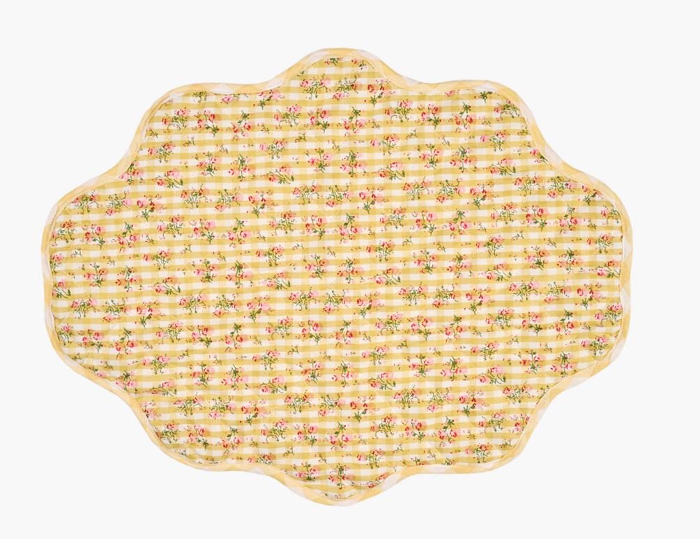 Brikke gul - 36x46 cm gul - 1