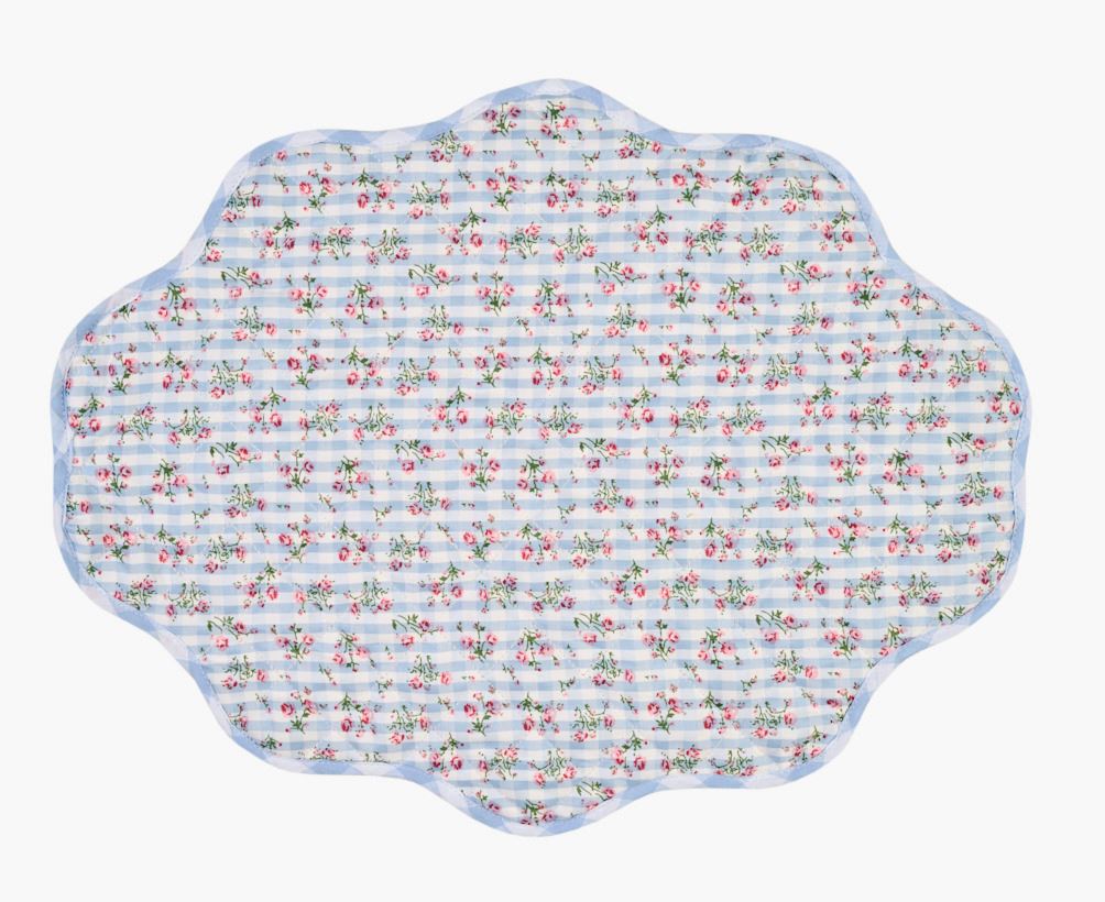 Brikke blå - 36x46 cm blå - 1