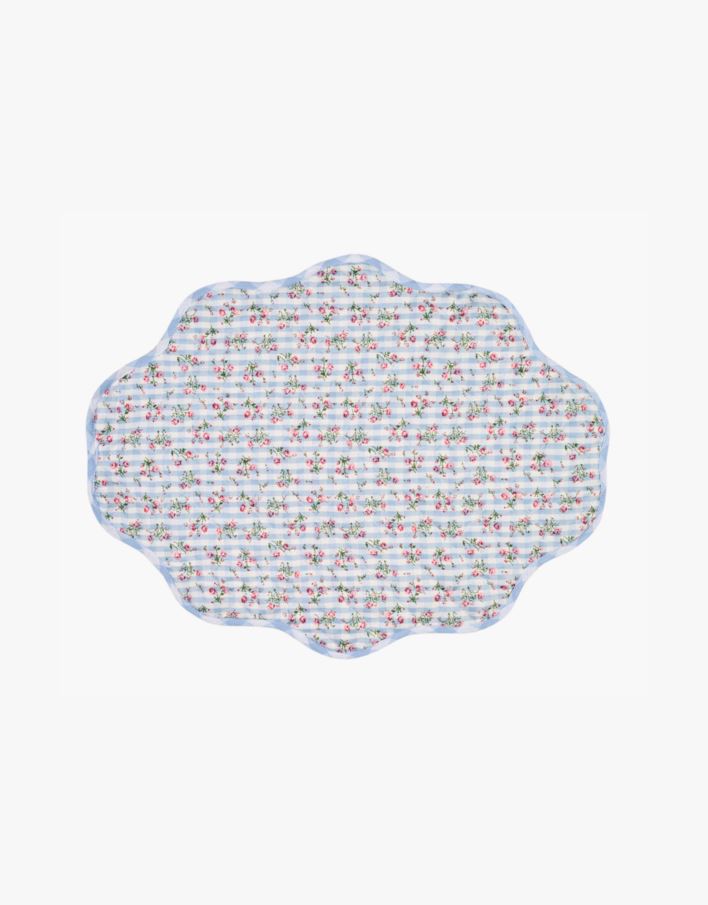 Brikke blå - 36x46 cm blå - 1