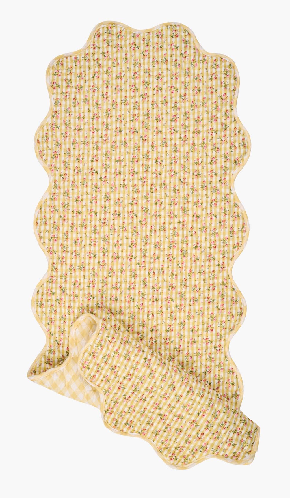 Løper gul - 120x45 cm gul - 1