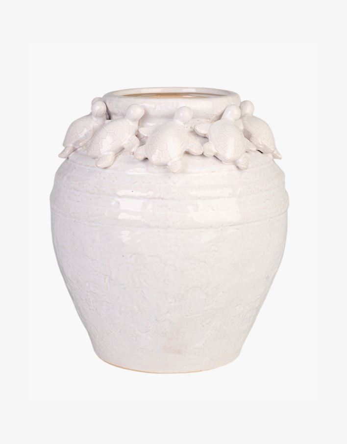 Vase offwhite - 24,7x21,9x21,9 cm offwhite - 1
