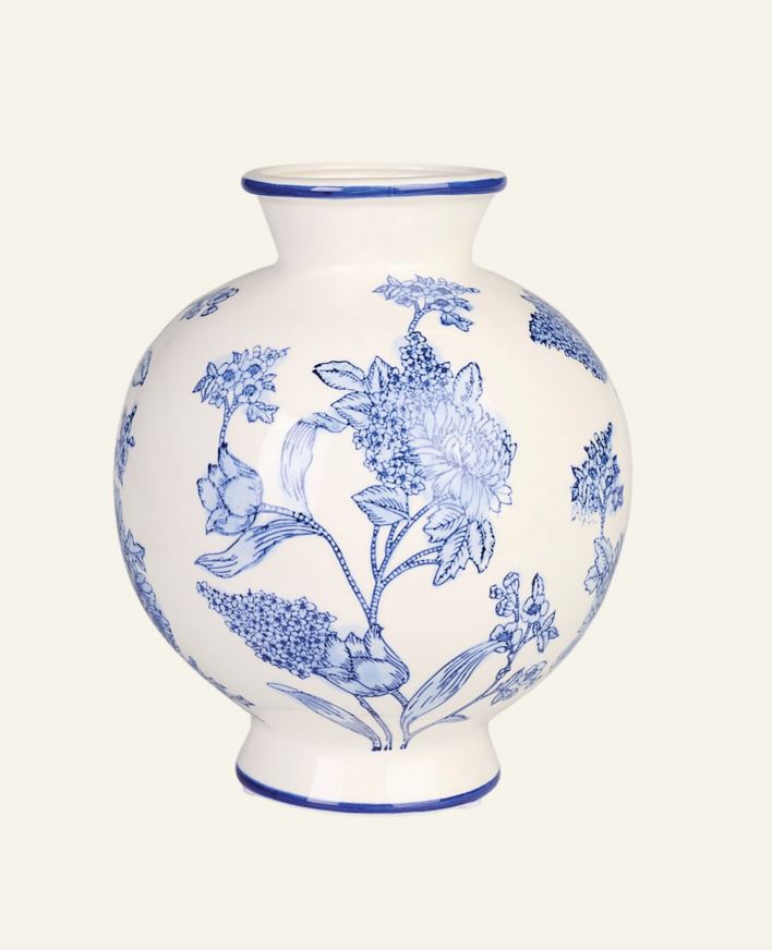 Vase multi blå - 23x19,4x19,4 cm multi blå - 1