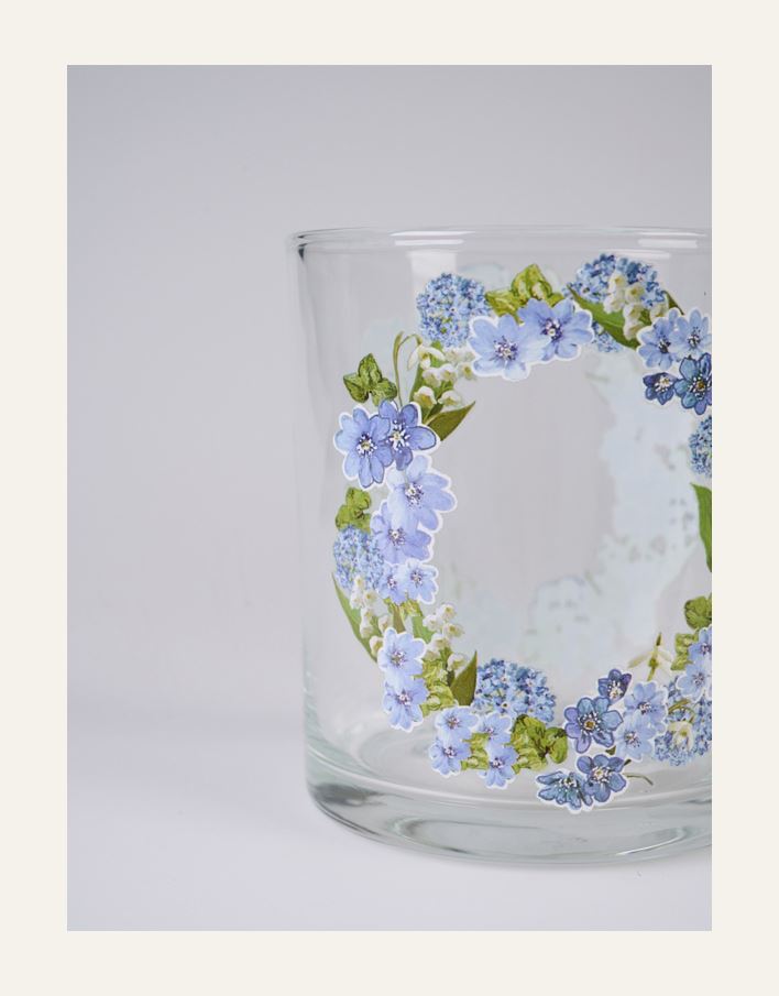 Telysholder blå - 2