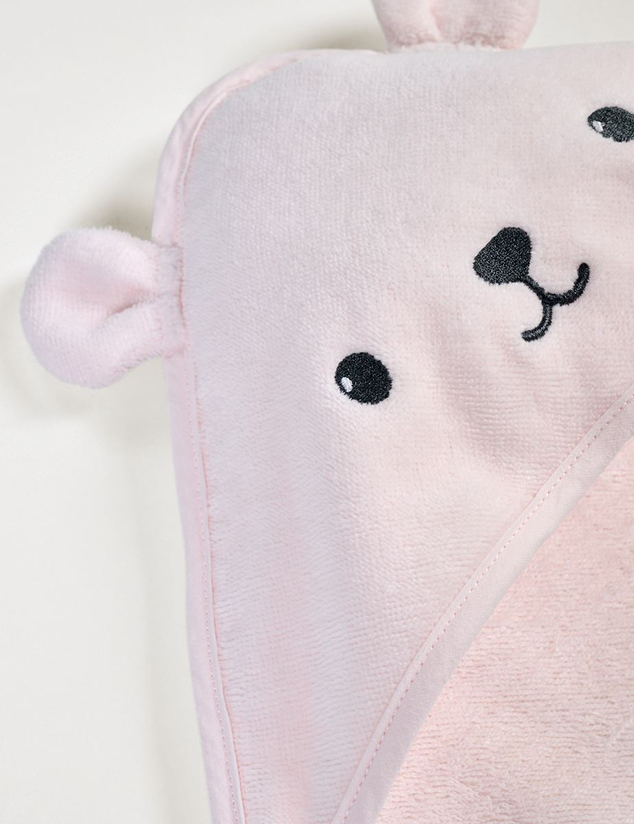 Hettehåndkle lys rosa - 3