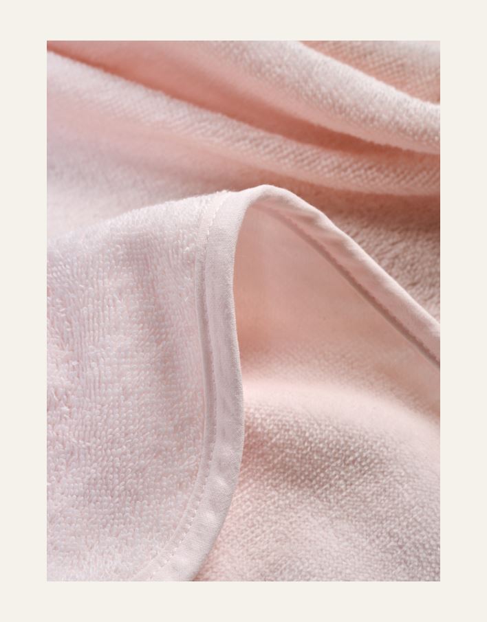 Hettehåndkle lys rosa - 2