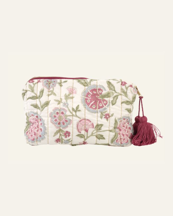 Toalettmappe multi rosa - 15x25 cm multi rosa - 1