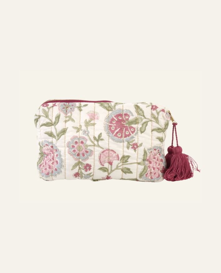 Toalettmappe multi rosa - 15x25 cm multi rosa - 1