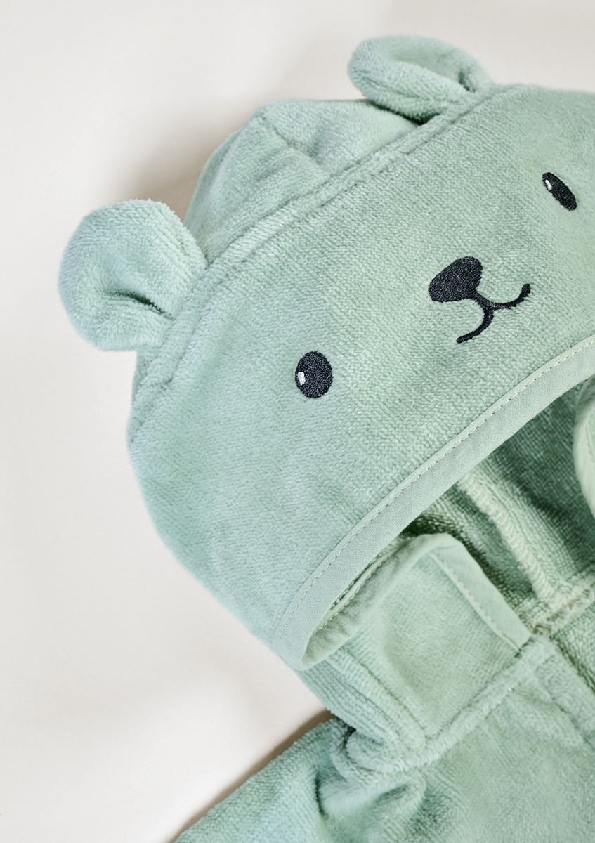 Poncho lys grønn - 3