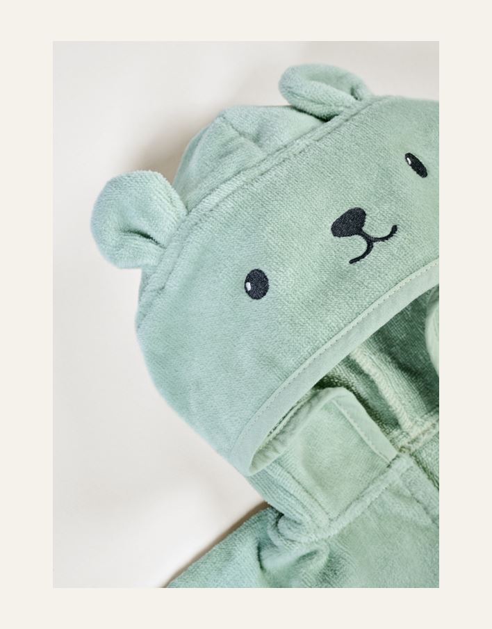 Poncho lys grønn - 3