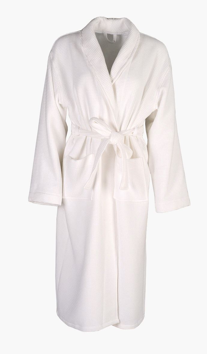 Badekåpe hvit - S/M hvit - 1
