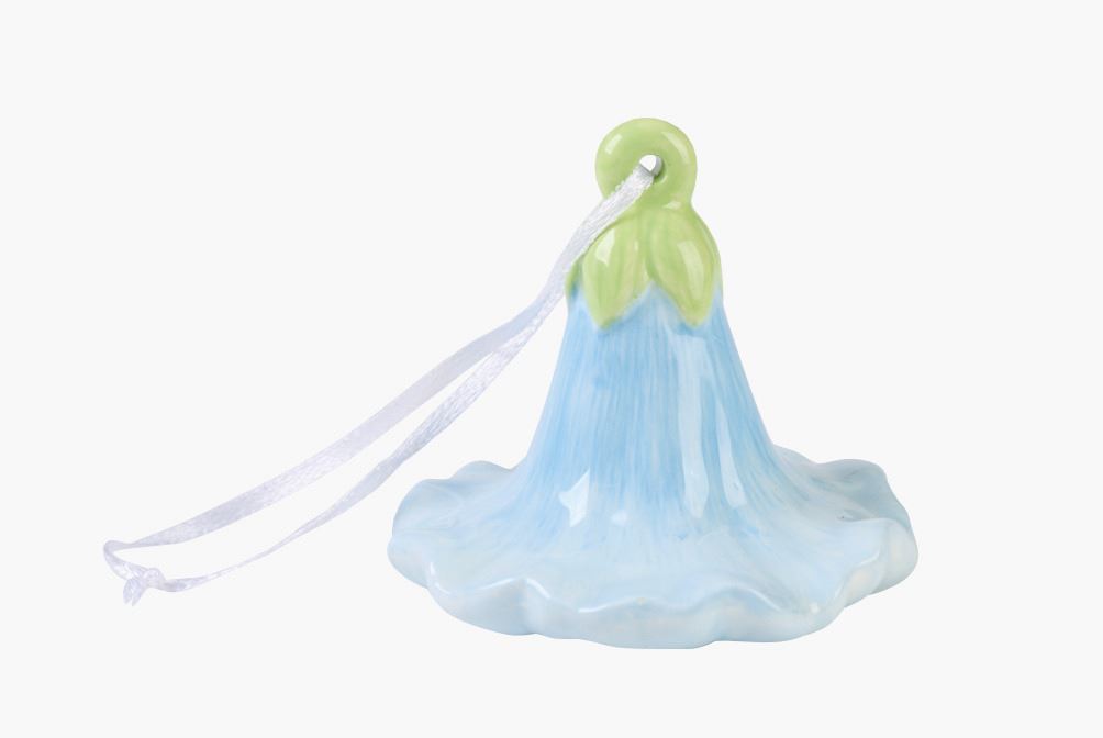 Dekorasjon lys blå - 8x8x7,3 cm lys blå - 1