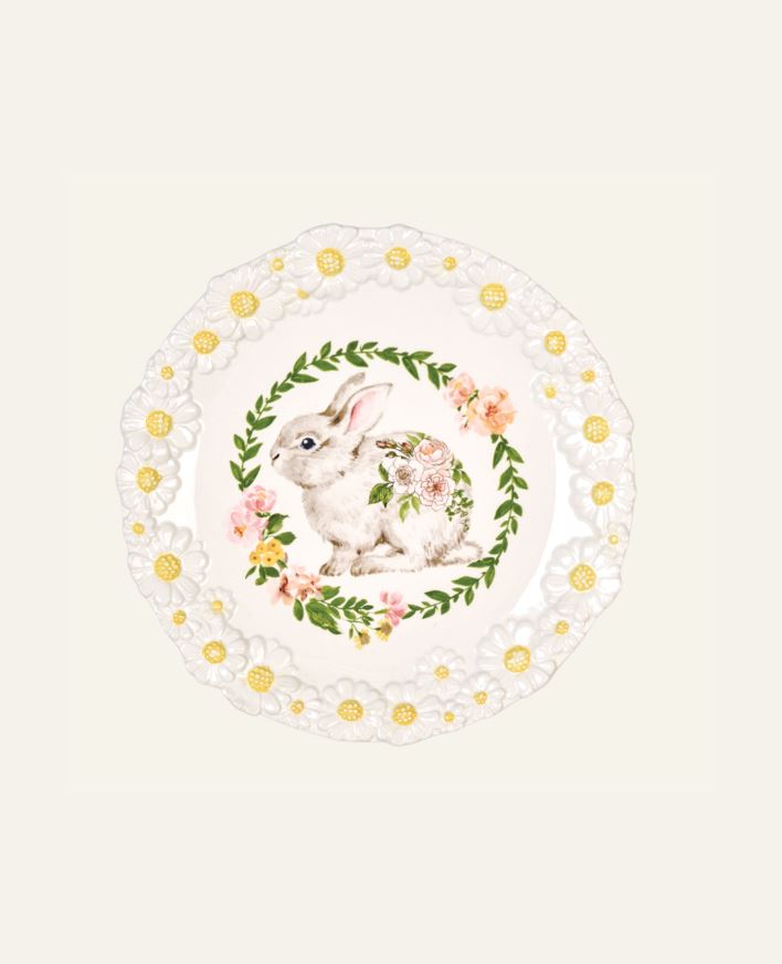 Tallerken hvit - 21x21 cm hvit - 1