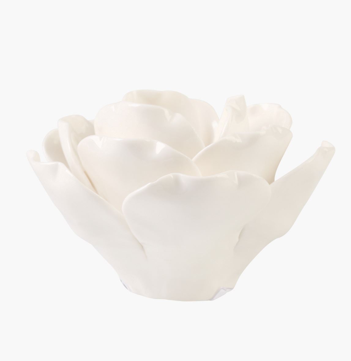 Telysholder hvit - 11x11x7,8 cm hvit - 1