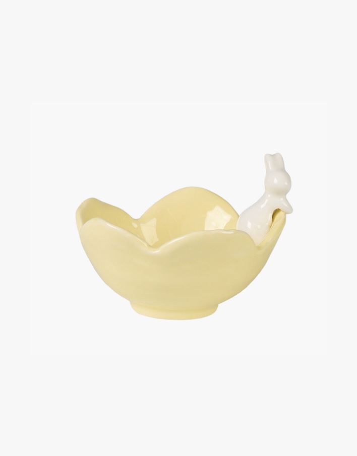Skål lys gul - 9,5x9,4x7,8 cm lys gul - 1