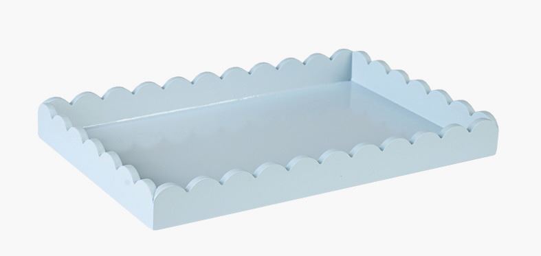 Fat lys blå - 30x20x3 cm lys blå - 1