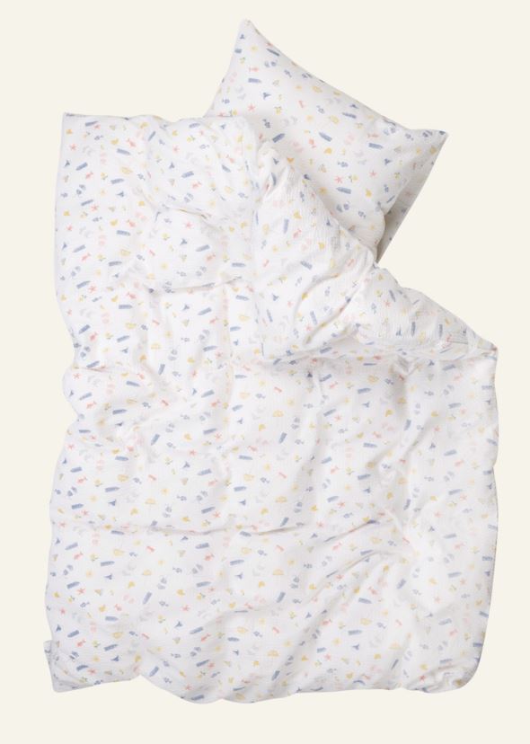 Krepp sengesett multi - 3