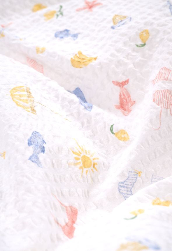 Krepp sengesett multi - 5