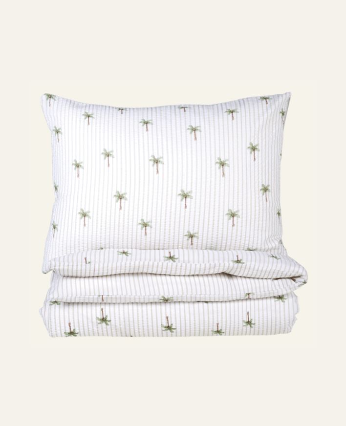 Krepp sengesett multi - 140x200 cm multi - 1