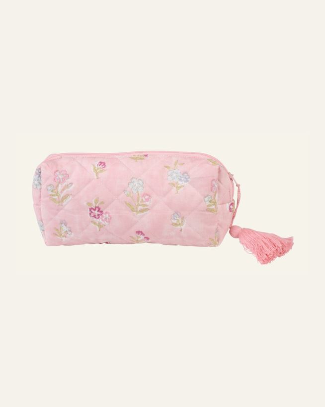 Liten toalettmappe rosa - 9x20 cm rosa - 1