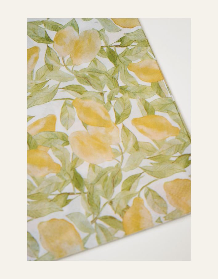 Buffet papirservietter multi gul - 2