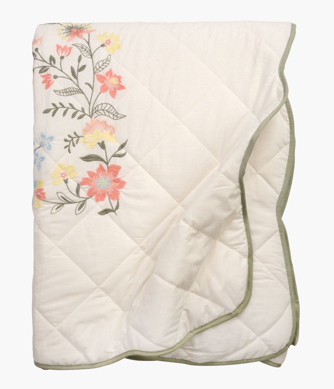 Sengeteppe multi - 180x180 cm multi - 1