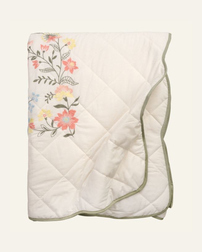 Sengeteppe multi - 180x180 cm multi - 1