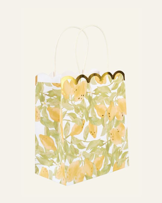 Gavepose 3pk multi gul - 17x20x10 cm multi gul - 1