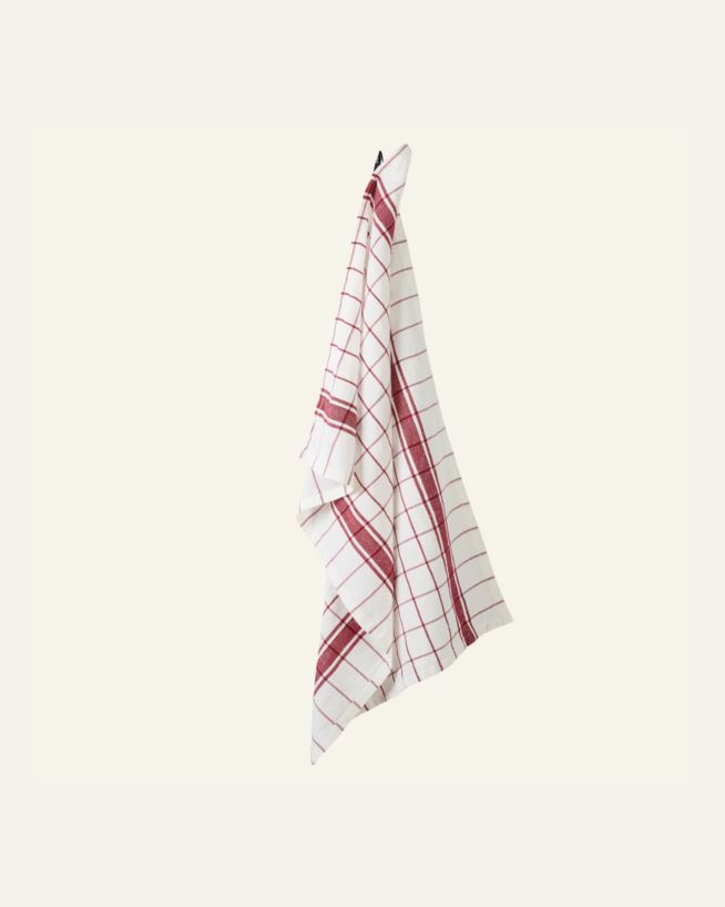 Kjøkkenhåndkle rød - 47x70 cm rød - 1