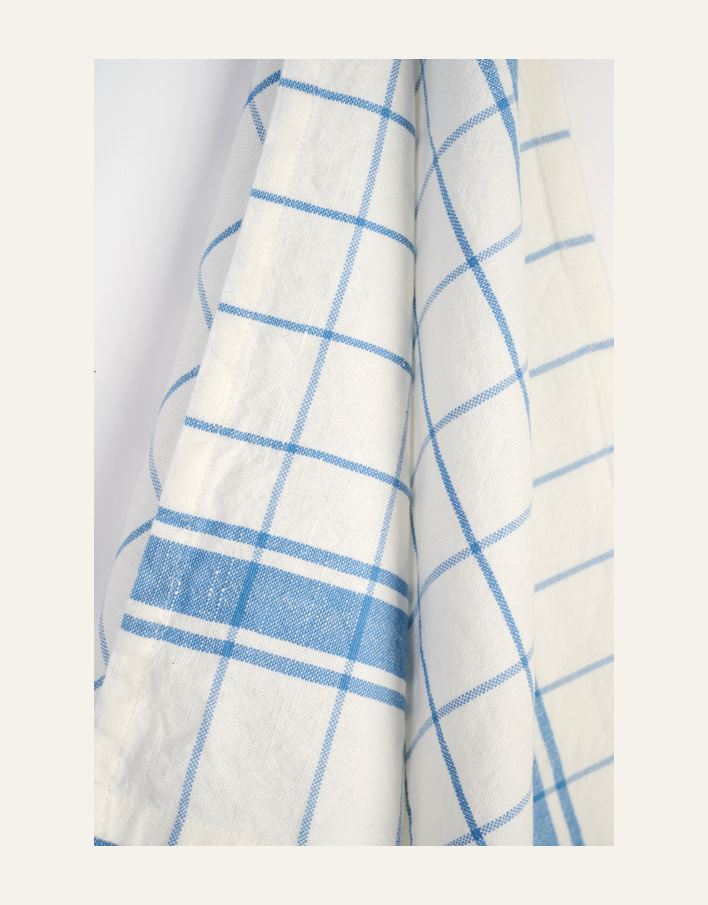 Kjøkkenhåndkle blå - 2