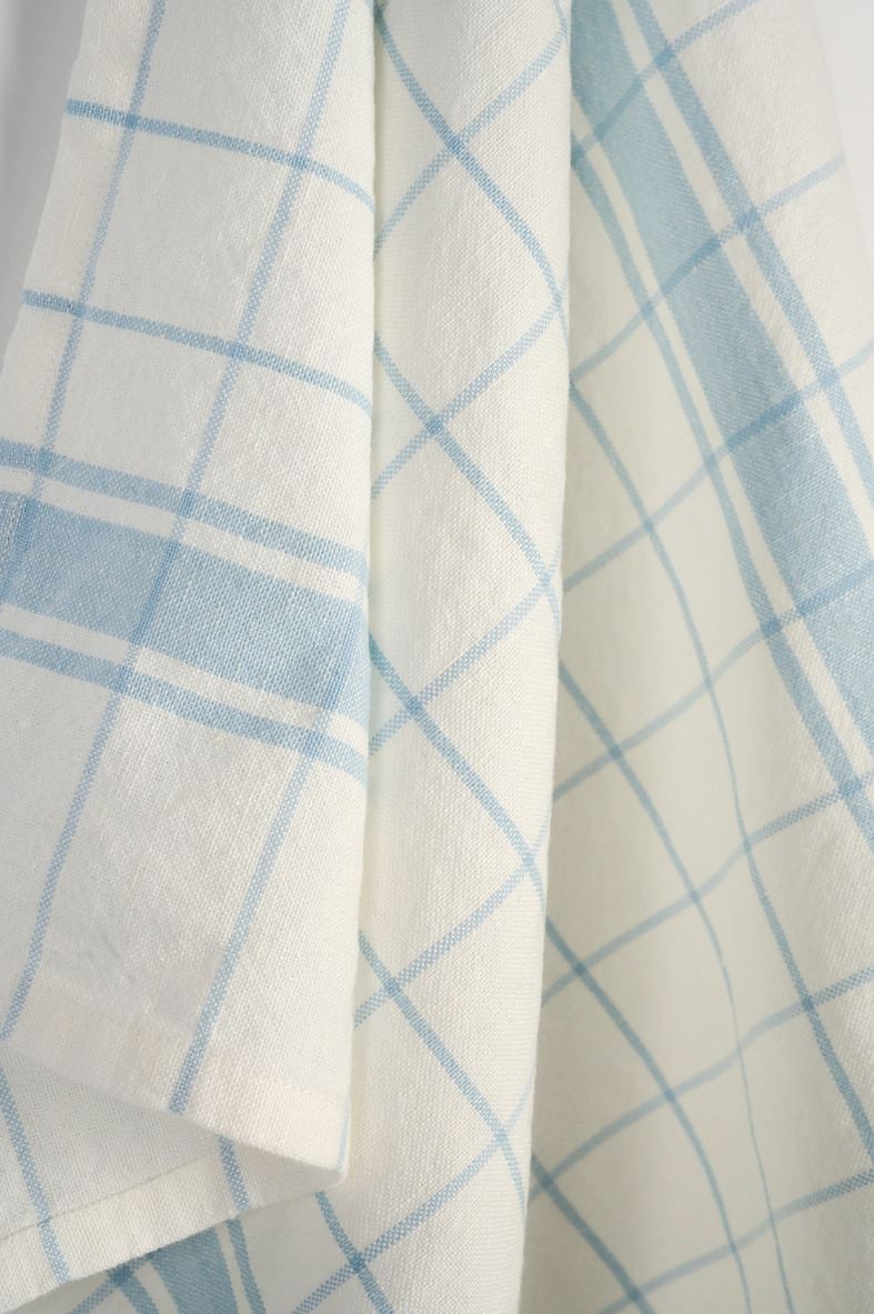 Kjøkkenhåndkle lys blå - 2