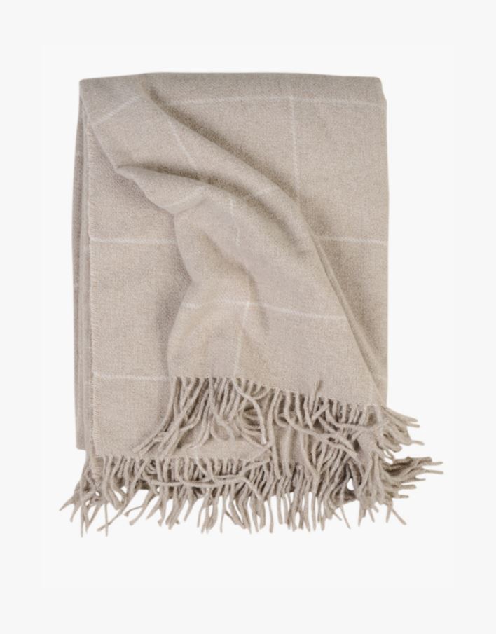 Pledd beige - 130x170 cm beige - 1