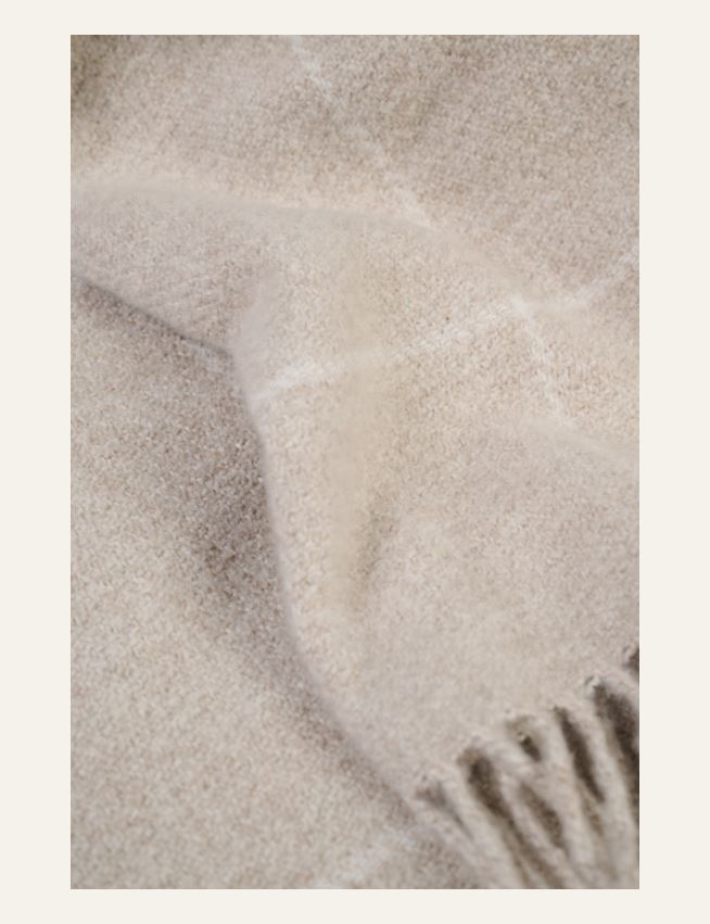 Pledd beige - 2