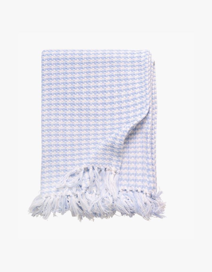 Pledd multi blå - 130x170 cm multi blå - 1