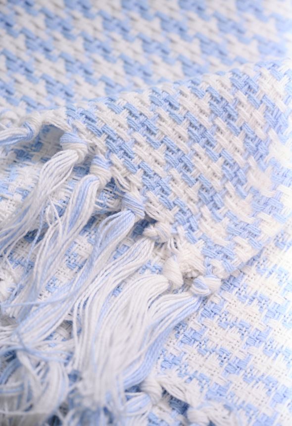 Pledd multi blå - 3