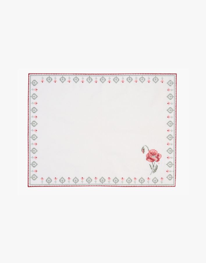 Brikke hvit - 33x45 cm hvit - 1