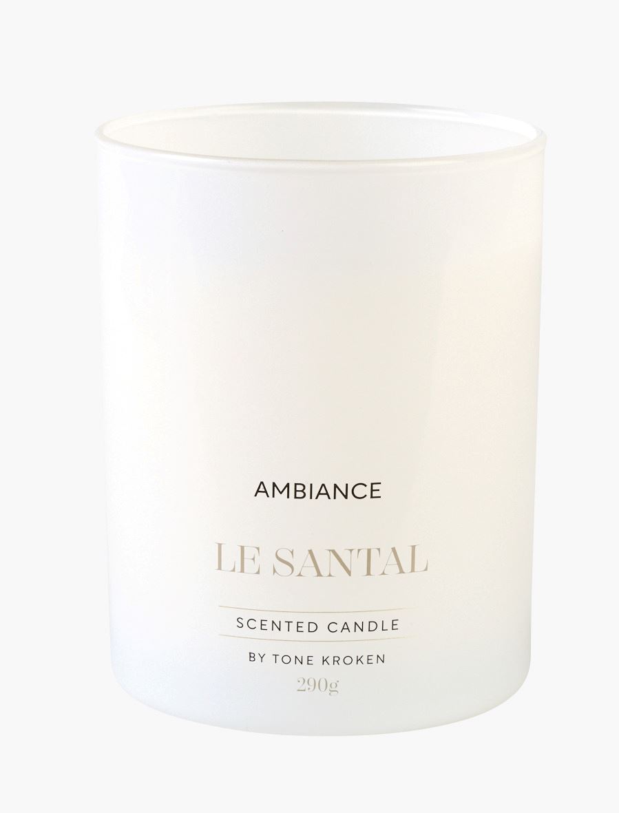 Duftlys hvit - 290 g hvit - 1