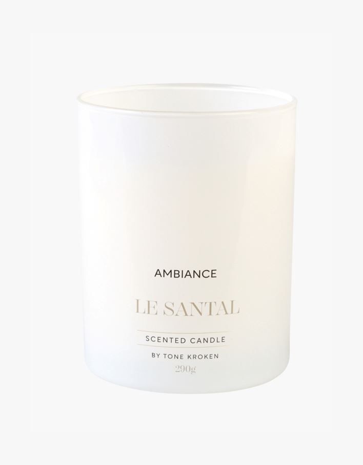 Duftlys hvit - 290 g hvit - 1