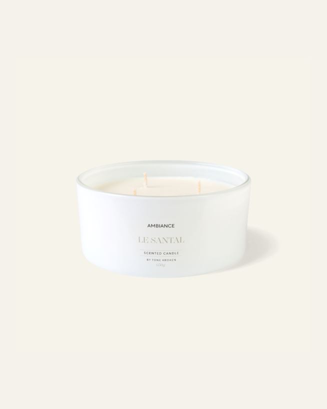 Duftlys hvit - 650 g hvit - 1