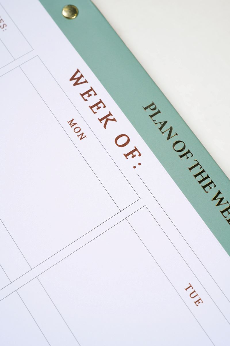 Ukeplanlegger olivengrønn - 3