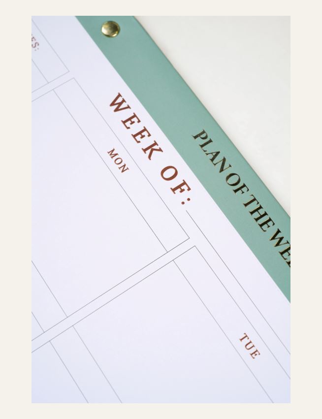 Ukeplanlegger olivengrønn - 3