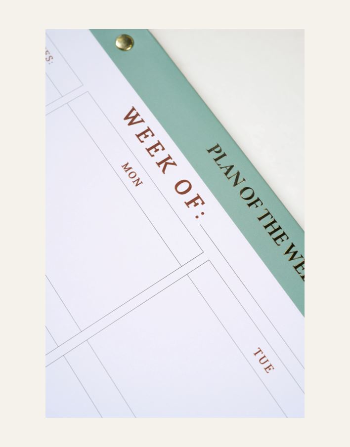 Ukeplanlegger olivengrønn - 3