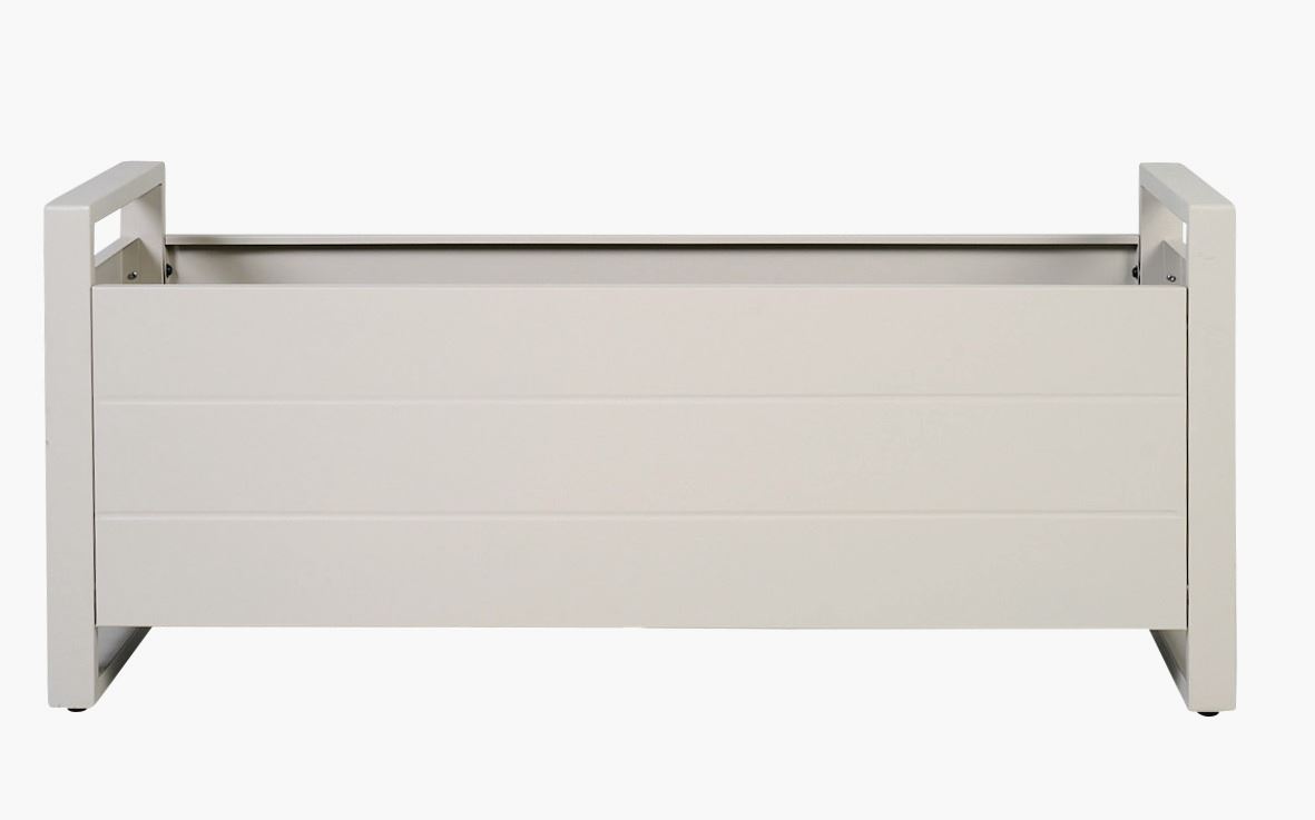 Blomsterkasse sand - 100x38x44 cm sand - 1