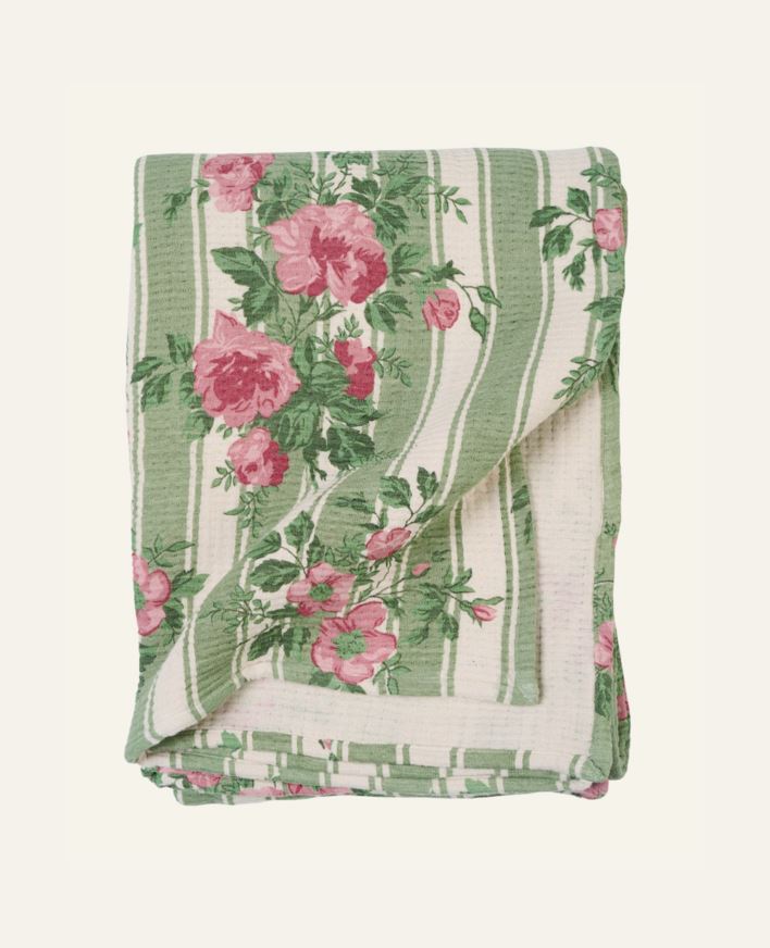 Pledd multi grønn - 130x170 cm multi grønn - 1