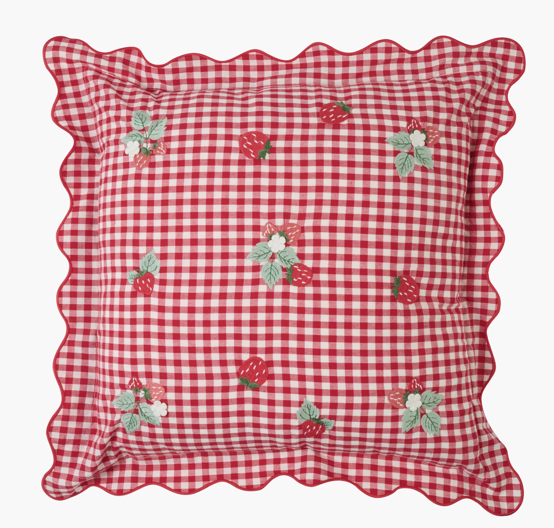 Pyntepute rød - 50x50 cm rød - 1