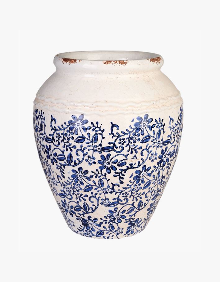 Vase blå - 25x25x29,5 cm blå - 1